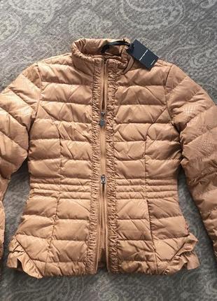 Демі пуховик fornarina натуральний пух розмір m, мікропуховик