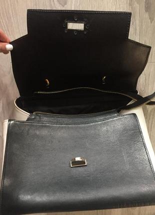 Вместительная кожаная сумка, стильный дизайн, укр бренд8 фото