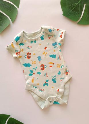 Новорічний бодік боді george 0-3 міс