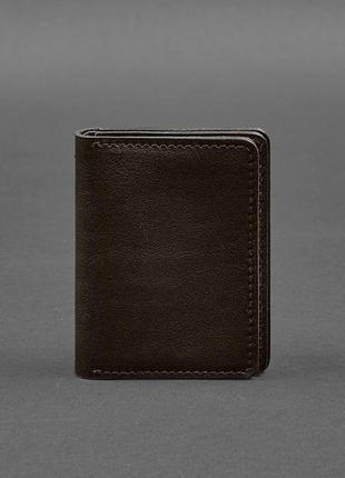 Шкіряна обкладинка для водійського посвідчення, id і пластикових карток коричнева 2.0