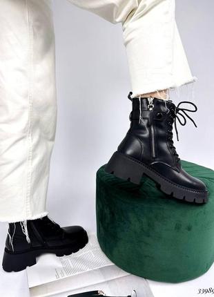 Зимние ботинки. утепленные искусственным мехом1 фото