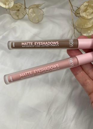 Тіні рідкі для повік bless beauty matte eyeshadows