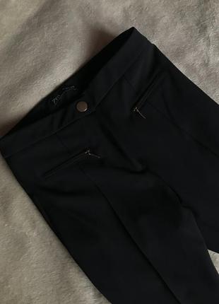 Класичні штани з високою посадкою