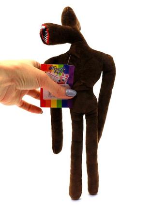 М'яка іграшка сіреноголовий «kinder toys» siren head коричневий 32*12*3 см (00216)3 фото