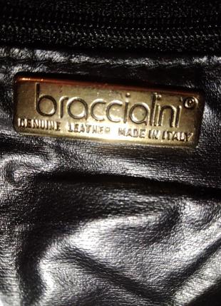 Сумка торба braccialini , оригінал!!!(натуральна шкіра)8 фото
