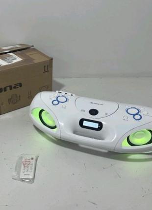 Бумбокс, проигрыватель компакт-дисков, dab+, fm, bluetooth, пульт дистанционного...