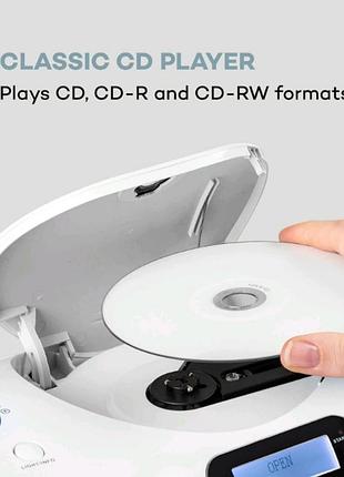 Бумбокс, проигрыватель компакт-дисков, dab+, fm, bluetooth, пульт дистанционного...