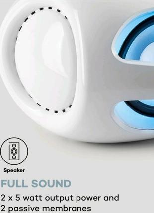 Бумбокс, проигрыватель компакт-дисков, dab+, fm, bluetooth, пульт дистанционного...