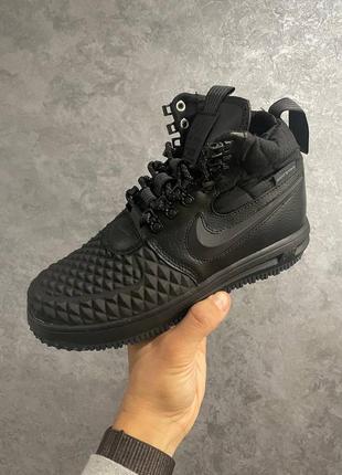 Мужские термо кроссовки nike lunar force 1 duckboot 17 black (термо)