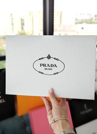 Фірмове паковання prada прада маленька коробка