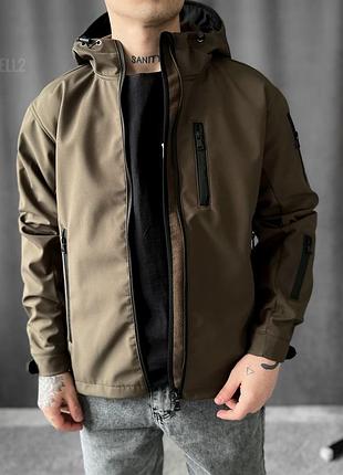 Хакі демісезонна куртка