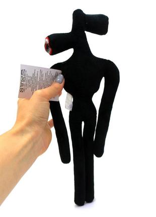 М'яка іграшка сіреноголовий «kinder toys» siren head чорний 32*12*3 см (00216)3 фото