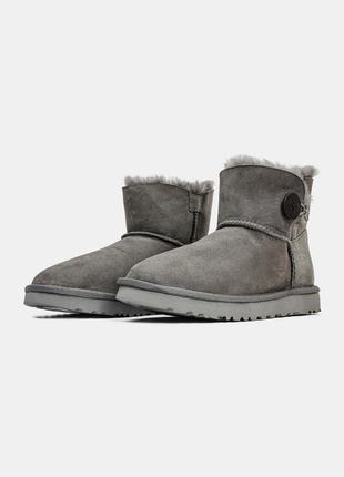 Uggbailey button grey mini premium