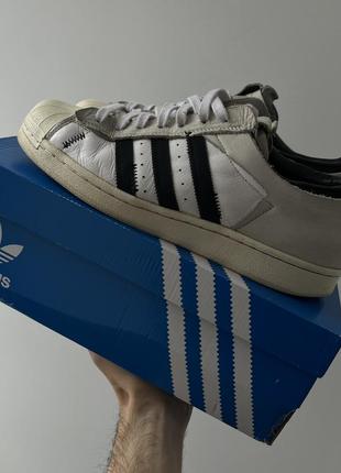 Adidas superstar ws2 оригінал кеди кросівки шкіра класика цікаві білі преміум нубук стильні базові
