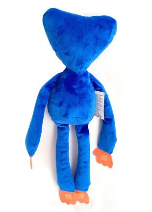 Мягкая игрушка хагги вагги «poppy playtime» huggy wuggy синий kinder toys 52*18*8 см (00517-01)2 фото