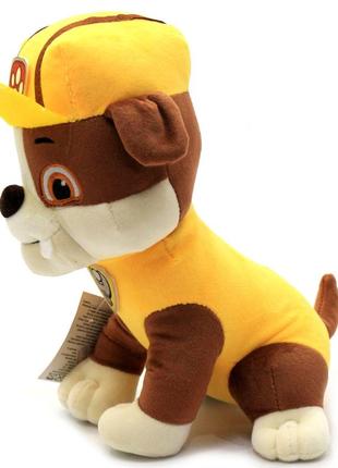 Мягкая игрушка kinder toys «щенячий патруль» крепыш, 30 см (00112-129)3 фото