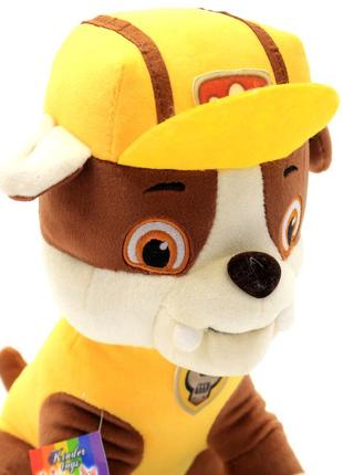 Мягкая игрушка kinder toys «щенячий патруль» крепыш, 30 см (00112-129)2 фото