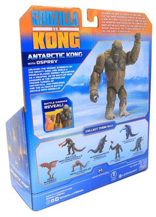 Игровая фигурка антарктический конг с самолетом «monsterverse» godzilla vs kong 15*10*5 см (35309)5 фото