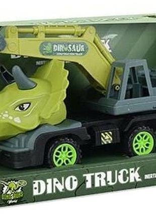 Инерционная машина дино-транспорт экскаватор “dino truck” (998а-5)