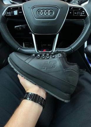 ❄️ мужские кроссовки new balance 754 all black fur❄️