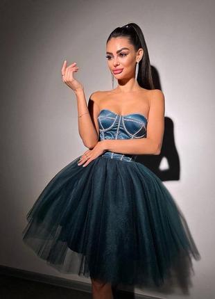 Корсет стрази