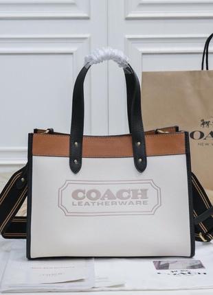 Сумка coach field tote 301 фото