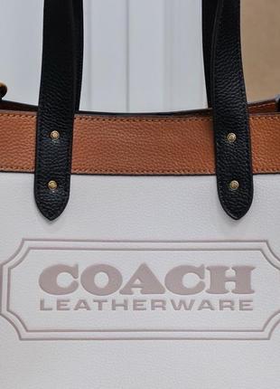 Сумка coach field tote 306 фото