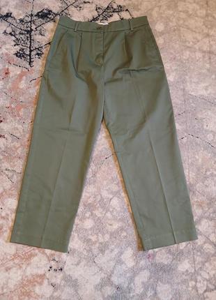 Max mara weekend брюки слоучие брюки хаки люкс