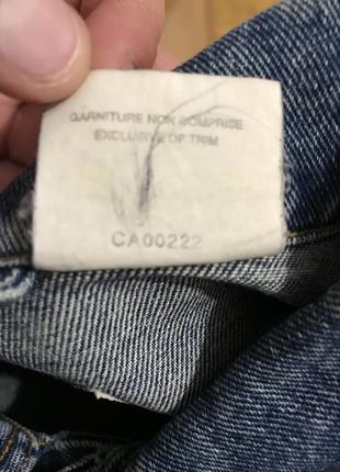 Куртка джинсова jeans nevada jeanswear 100 cotton made in hong kong7 фото