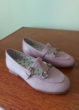 Лофери шкіряні gucci  оригінал 28 р ( 18.5 см)
