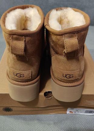 Топова модель ugg  classic mini platform танкетка 5 см