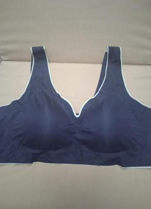 Топ эластический с вставными подушками, рр.3xl,4xl