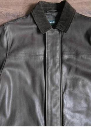 Кожаная куртка/ размер 48-502 фото