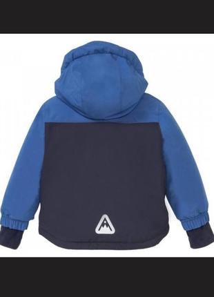 ❄️ зимняя лыжная термокуртка для мальчика с капюшоном (несъемный)❄️2 фото
