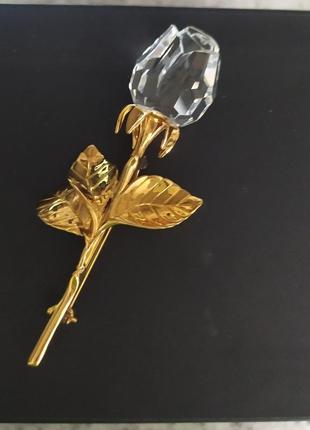 Вінтажна брошка swarovski