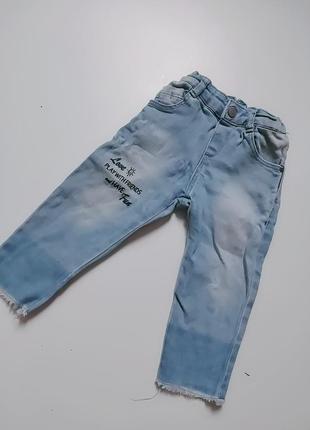 Джинси  zara 6-12  m