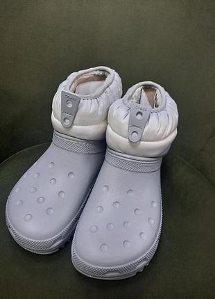 Зимові чоботи crocs2 фото