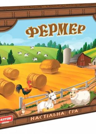 Настільна розвиваюча пізнавальна гра фермер "artos" від 5 років (620758)