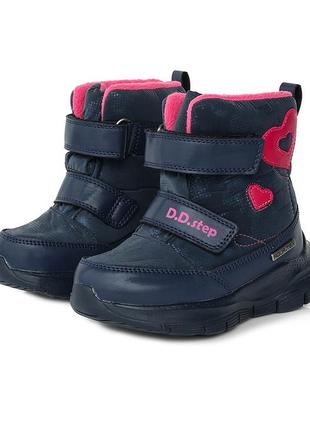 Зимові водонепроникні мембранні черевики d.d.step4 фото