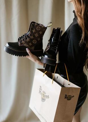 Зимові шкіряні черевики dr.martens5 фото