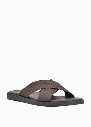 Новые шлепанцы calvin klein (ck evano sandal) с америки 12us,11us,10us