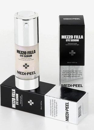 Омолоджувальна пептидна сироватка для повік, medi-peel, mezzo filla eye serum2 фото