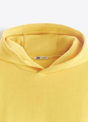 Zara свитшот, худи с капюшоном, кофта, свитер, толстовка7 фото