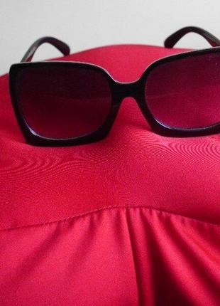 Очки-очки винтажные квадратные солнцезащитные женского класса в большой оправе