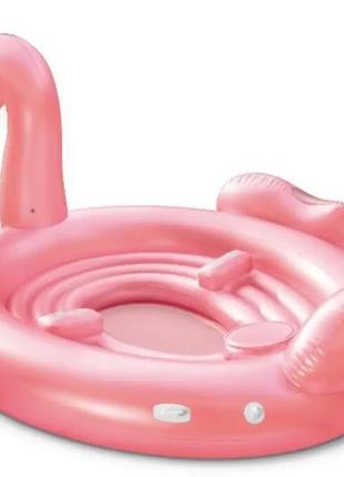 Огромный плавающий надувной круг в виде фламинго4 фото