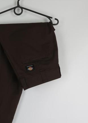 Брюки штани dickies дикес коричневі skateboarding скеитбординг carhartt нові кархарт2 фото