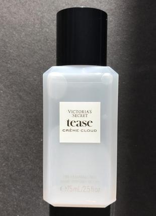 Оригинальный парфюм мини мист парфюмированный спрей tease creme cloud victoria’s secret travel mist 751 фото