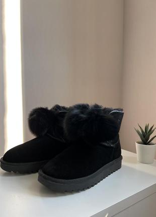 Теплые угги, ботинки женские зимние на меху ugg