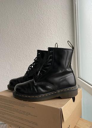 Dr martens черные ботинки