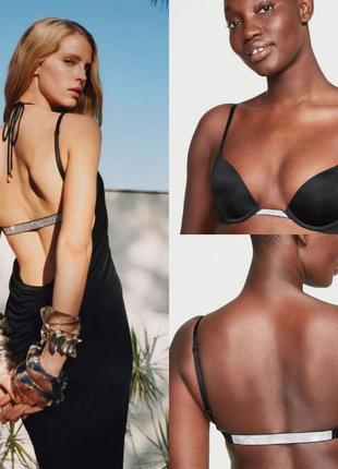 Бюст бра бюстгалтер лифчик камушки стразы victoria's secret 32c